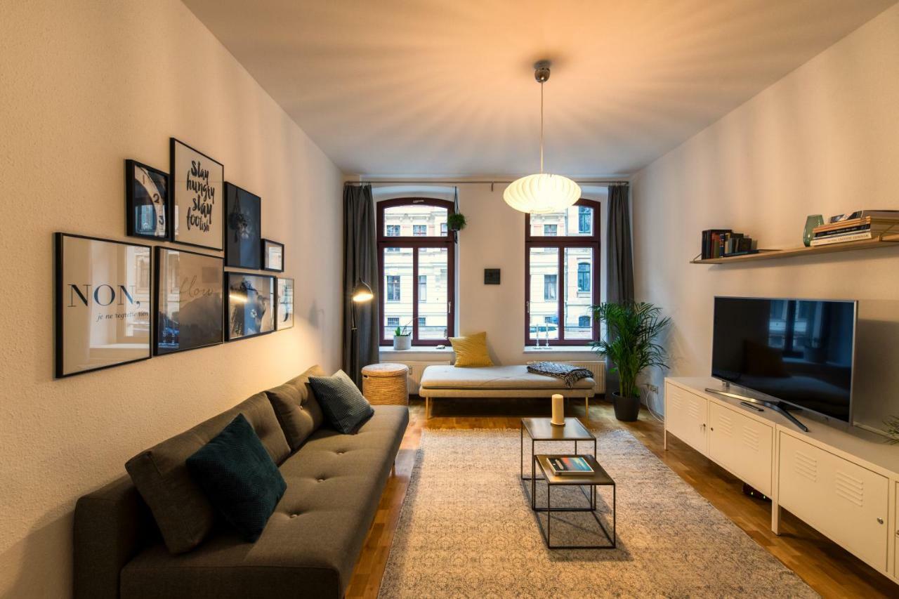 Apartment Waldstrassenviertel Leipzig Extérieur photo